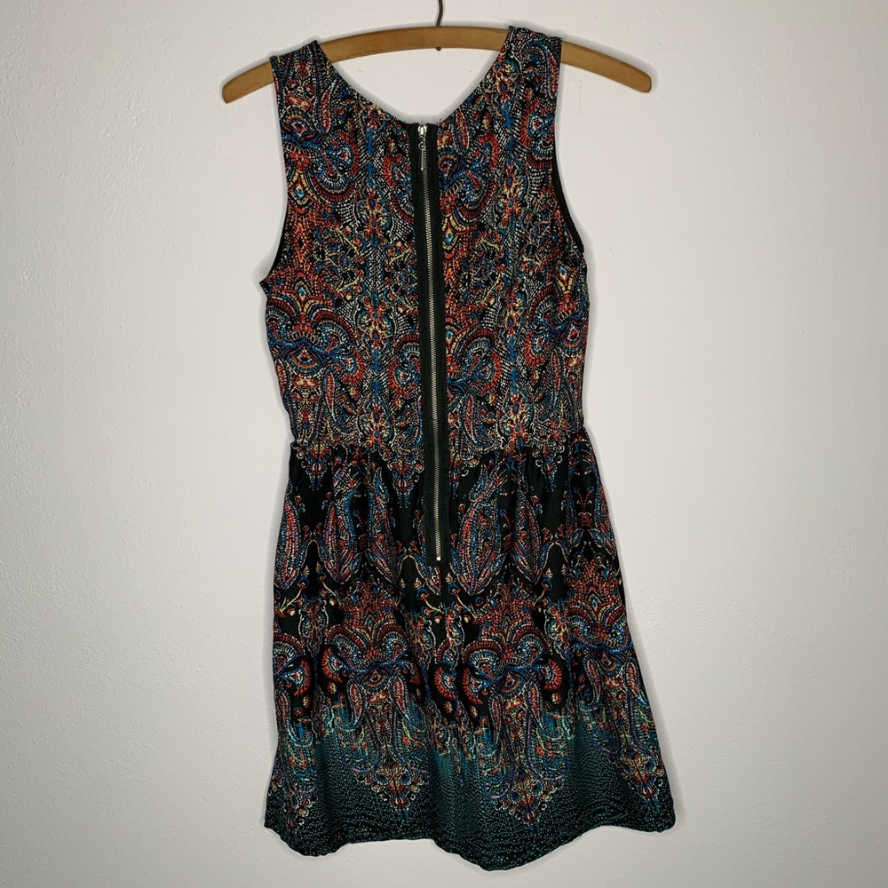 Multi-Colored Print Dress - Picture 2 of 4